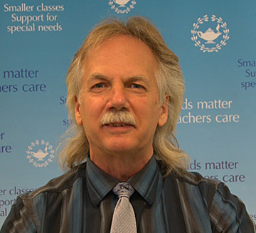 BCTF president Jim Iker