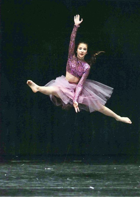 Kalina Cook, 12, performs a solo lyrical number at the 39th annual Prince George Dance Festival which wrapped up on Monday. Photo courtesy of Clarke Action Photography