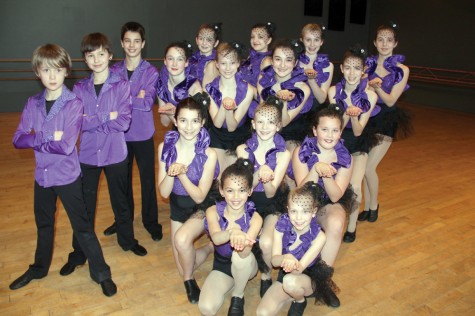 Dancers at Judy Russell Enchainement Dance Centre rehearse a dance number Tuesday for their new show, Raise You Up at Vanier Hall. The show features award-winning performances from last month's P.G. Dance Festival and are put on every year by Performers North Entertainment Company to raise money for travel and other expenses so dancers can attend the B.C. Annual Dance competition in Prince Rupert. Teresa MALLAM/Free Press